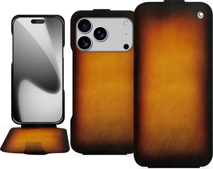 Actual product image Noreve Vertical leather shell (Apple iPhone 17 Pro)
