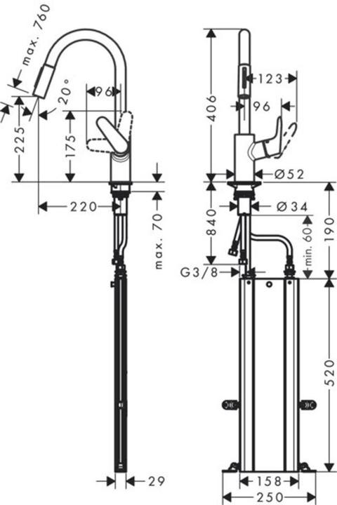 Actual product image hansgrohe 73895000