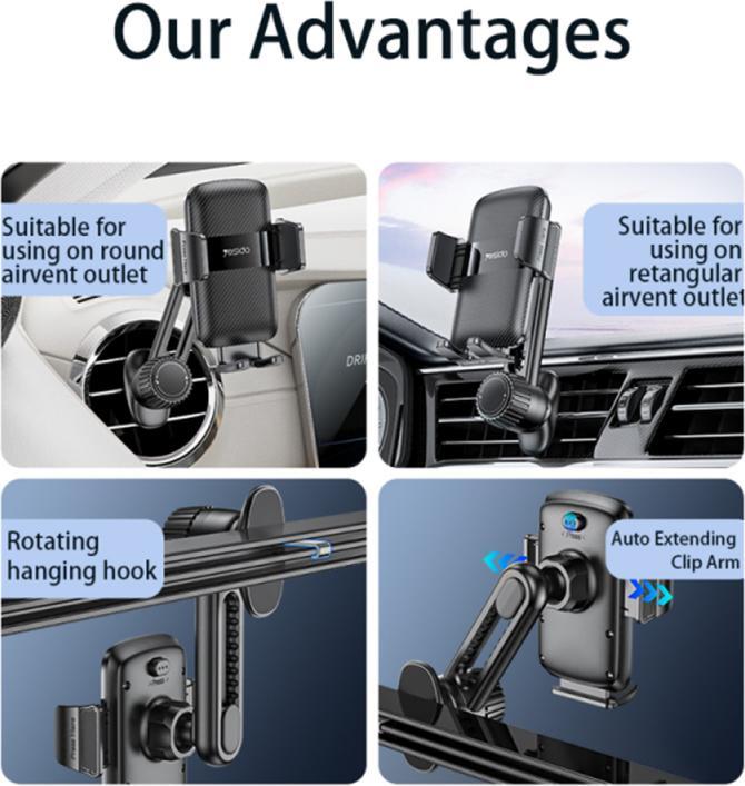 Image du produit Yesido Car Holder C242, Black