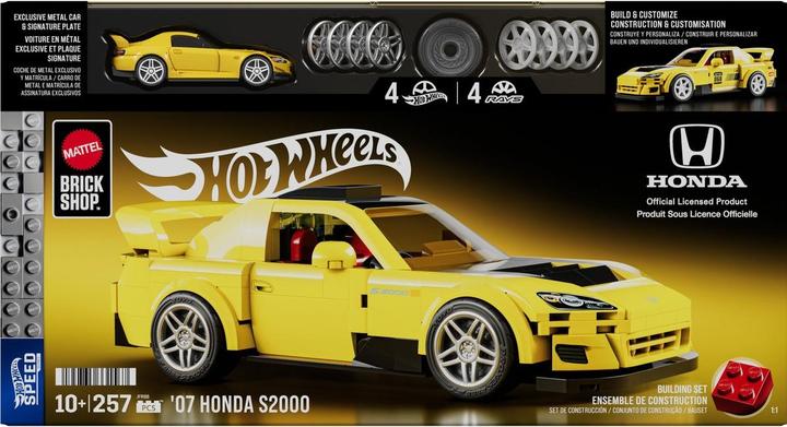 Image du produit Mattel Brick Shop Hot Wheels Speed Honda 1