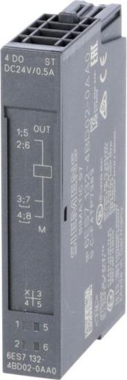Produktbild Siemens Elektronikmodul für ET 200S 4DA 24VDC