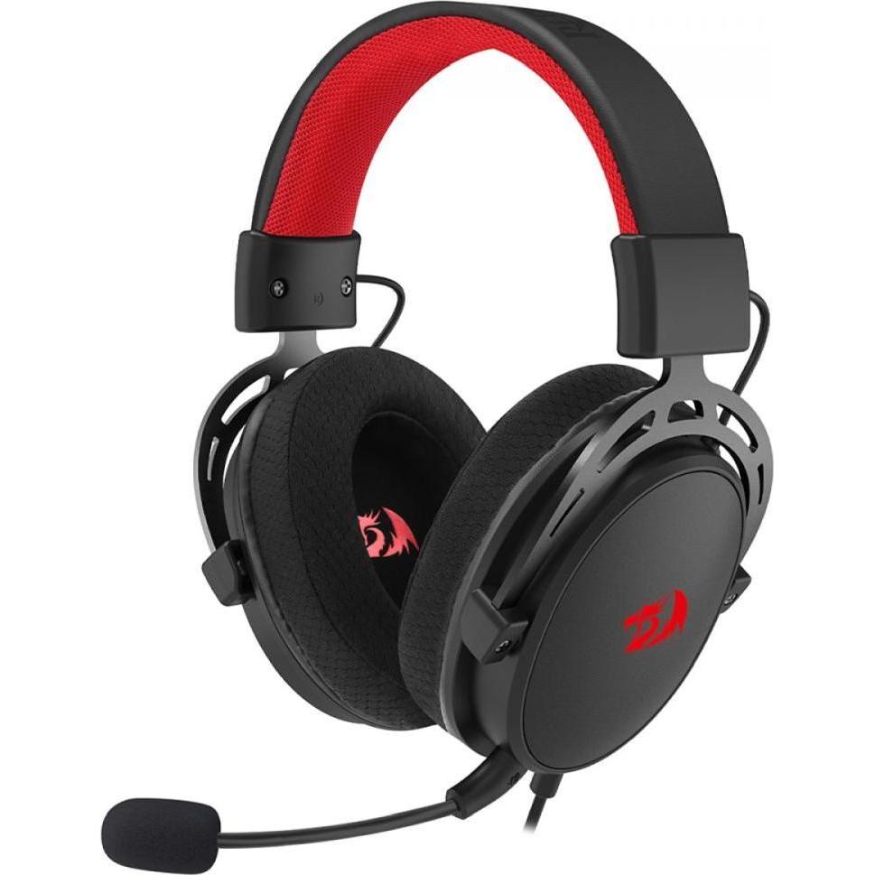 Redragon Cragblade gaming headset, black (Cablato), Cuffie da gaming, Nero