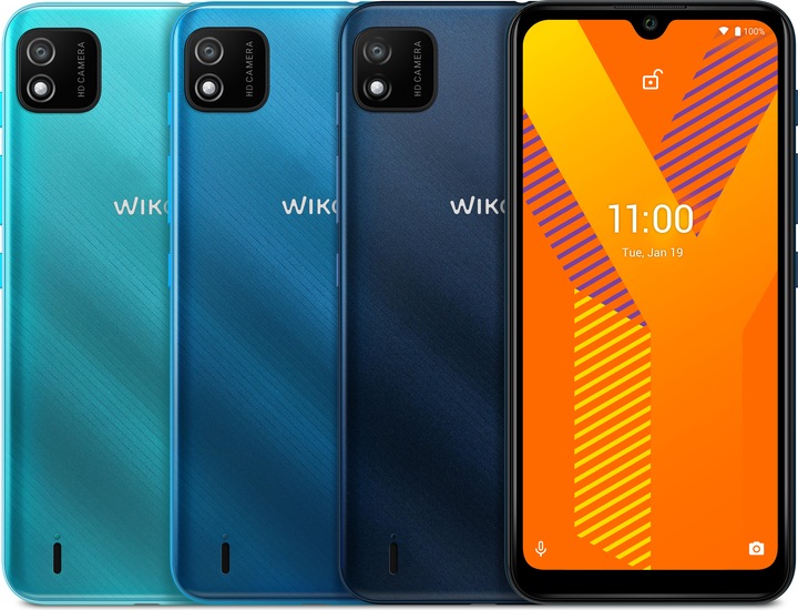 Actual product image Wiko Y62 (16 GB, Dark Blue, 6.10", Dual SIM, 5 Mpx, 4G)