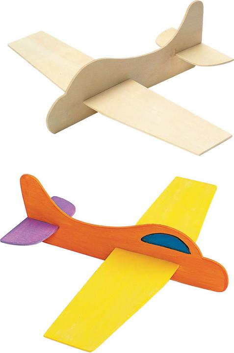 Produktbild Colorations Herstellung von Modellflugzeugen aus Holz, 12er-Set