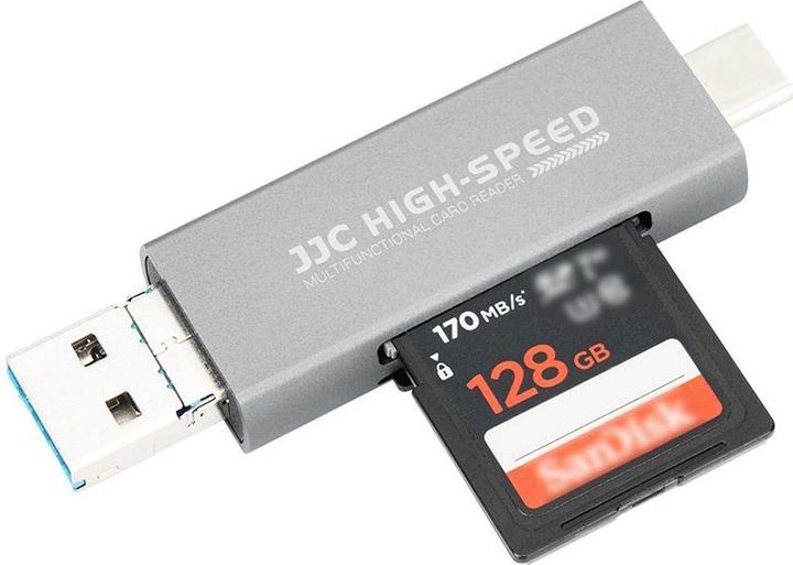Productafbeelding JJC CR UCL1 Geheugenkaartlezer Grijs