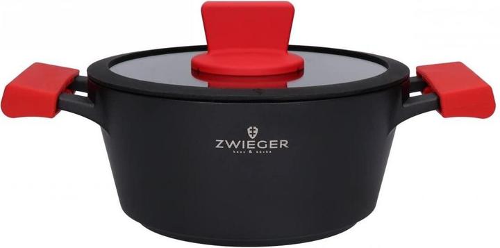Zwieger OBSIDIAN Induction Pot with Lid 20cm (Pot, Aluminium, 20 x 11 cm)