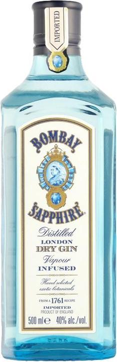 Bombay London Distilled Dry (1 x 50 cl)