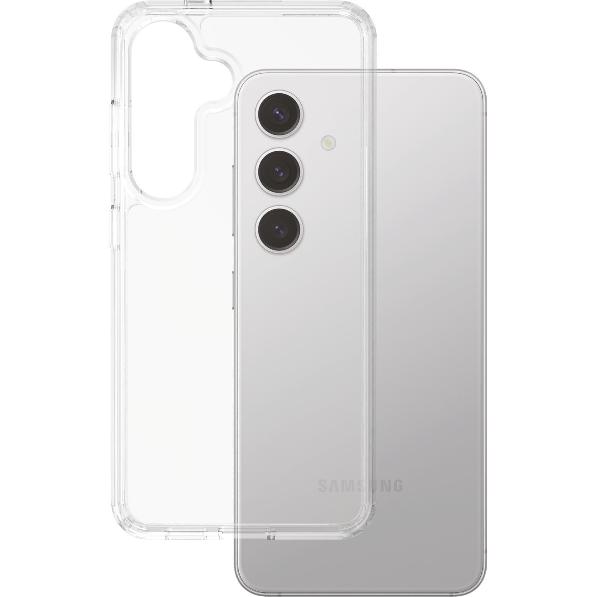 PanzerGlass CARE by  Flagship Case Transparent Urban Combat m. Klarer Rahmen Samsung Galaxy S 2025 (Samsung Galaxy S25),...