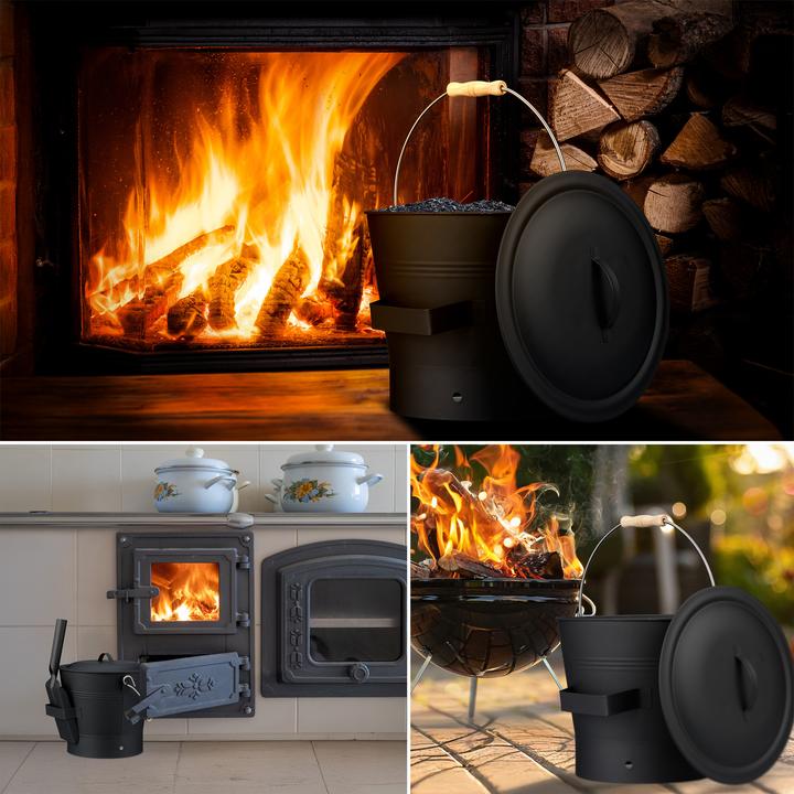 Actual product image Relaxdays Ash Bucket