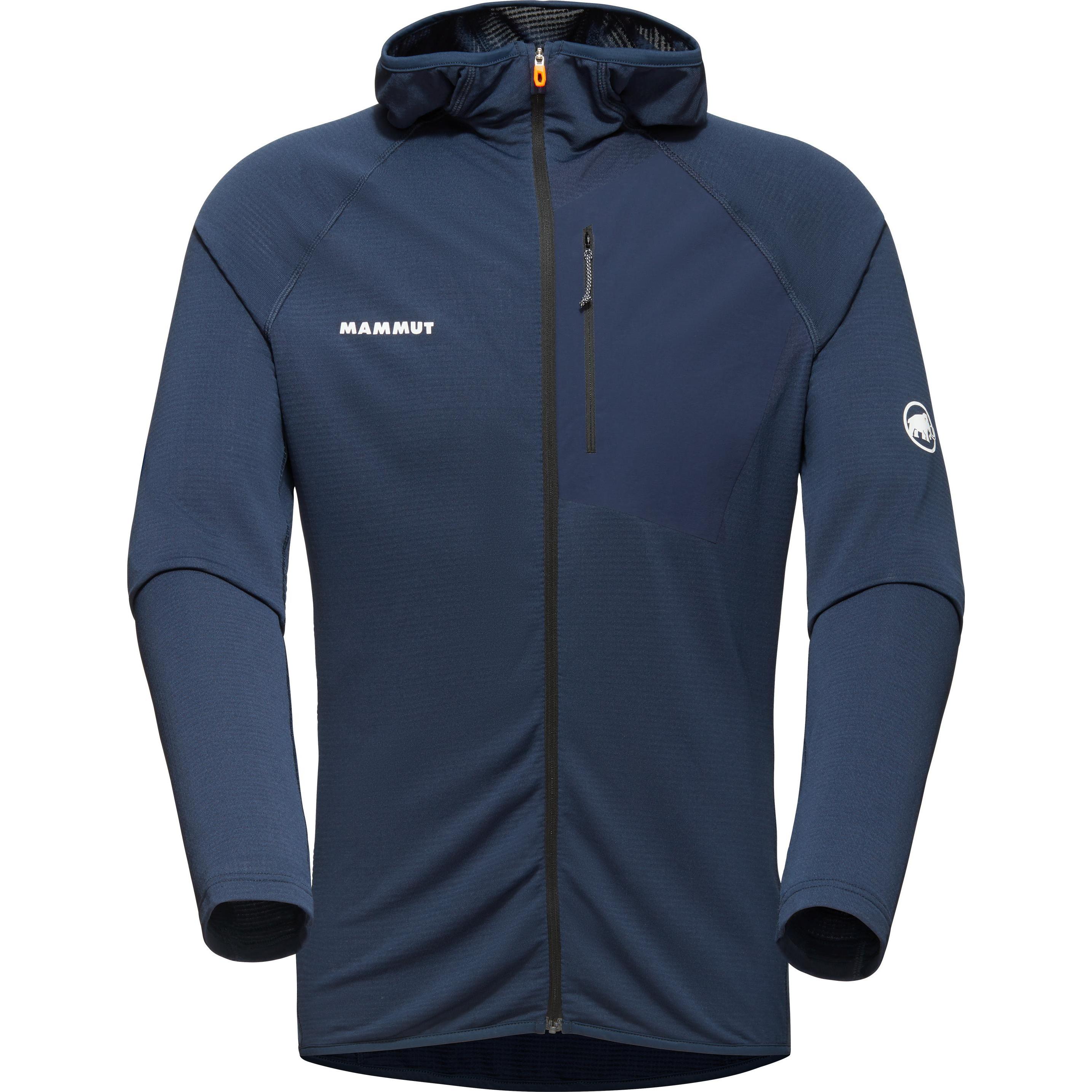Mammut, Herren, Jacke, Aenergy Light ML Hooded Jacket Men (M), Blau, M
