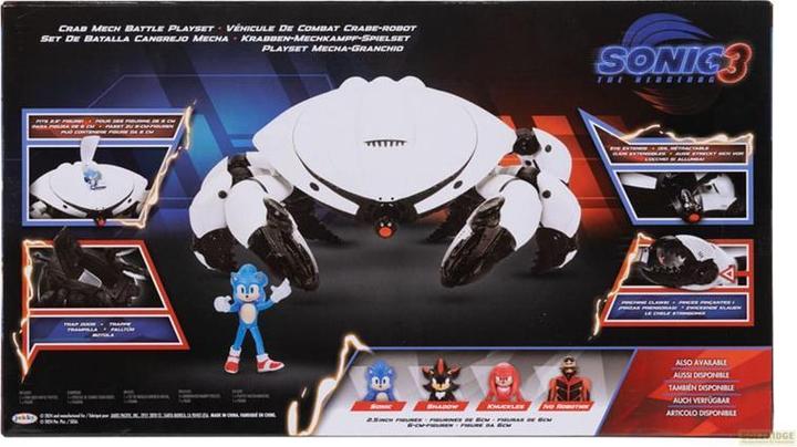 Produktbild Jakks Pacific Sonic - The Hedgehog Movie 3 Minifiguren Spielset