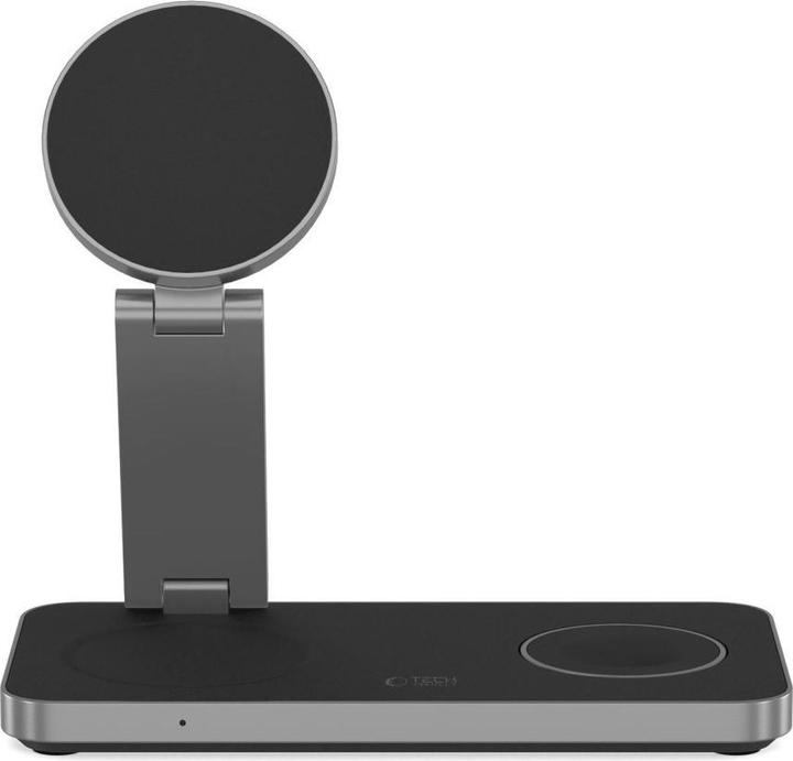 Produktbild Tech-Protect QI15W-A47 MagSafe 3in1 Inductive Charger + USB-C Cable - Black (15 W)