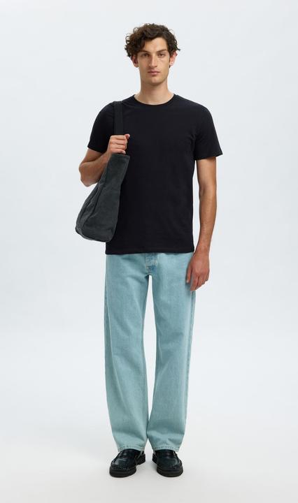 Actual product image Selected Homme Slhcormac Ss O-Neck Tee 5 Pack Noos (M)
