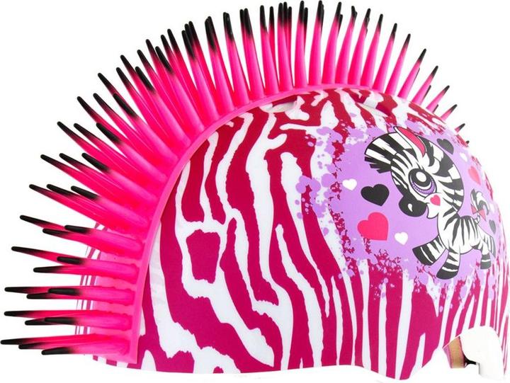 Raskullz Juniorhelm Zebra Mohawk Child Fs 5+ (50 - 54 cm)