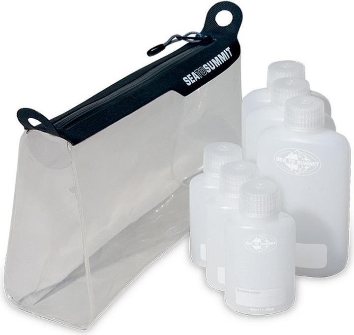 Actual product image Sea To Summit Clear Zip Top Pouch (Liquid bags, Manicure set)