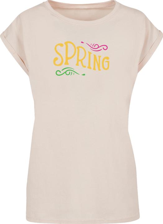 Produktbild Merchcode Ladies Spring text - Extended Shoulder Tee - 114199 (XL)