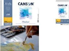 Image du produit Canson AQUARELLBLOCK MONTVAL 13.5x21 12bl (13,5 x 21 cm)