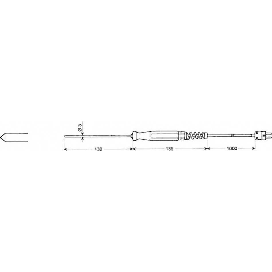 Thumbnail - Greisinger Einstechfühler GES 500 -65 bis (Fühler), Messtechnik