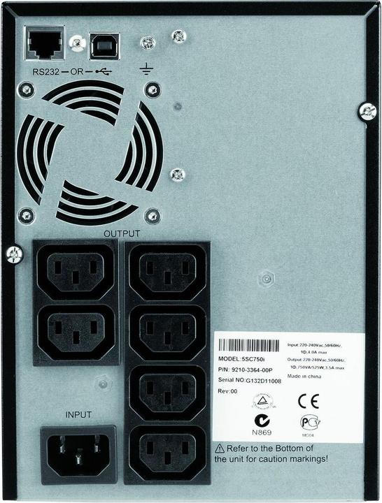 Image du produit Eaton 5sc1500i (1500 VA, 1050 W, Line-interactive Onduleur)