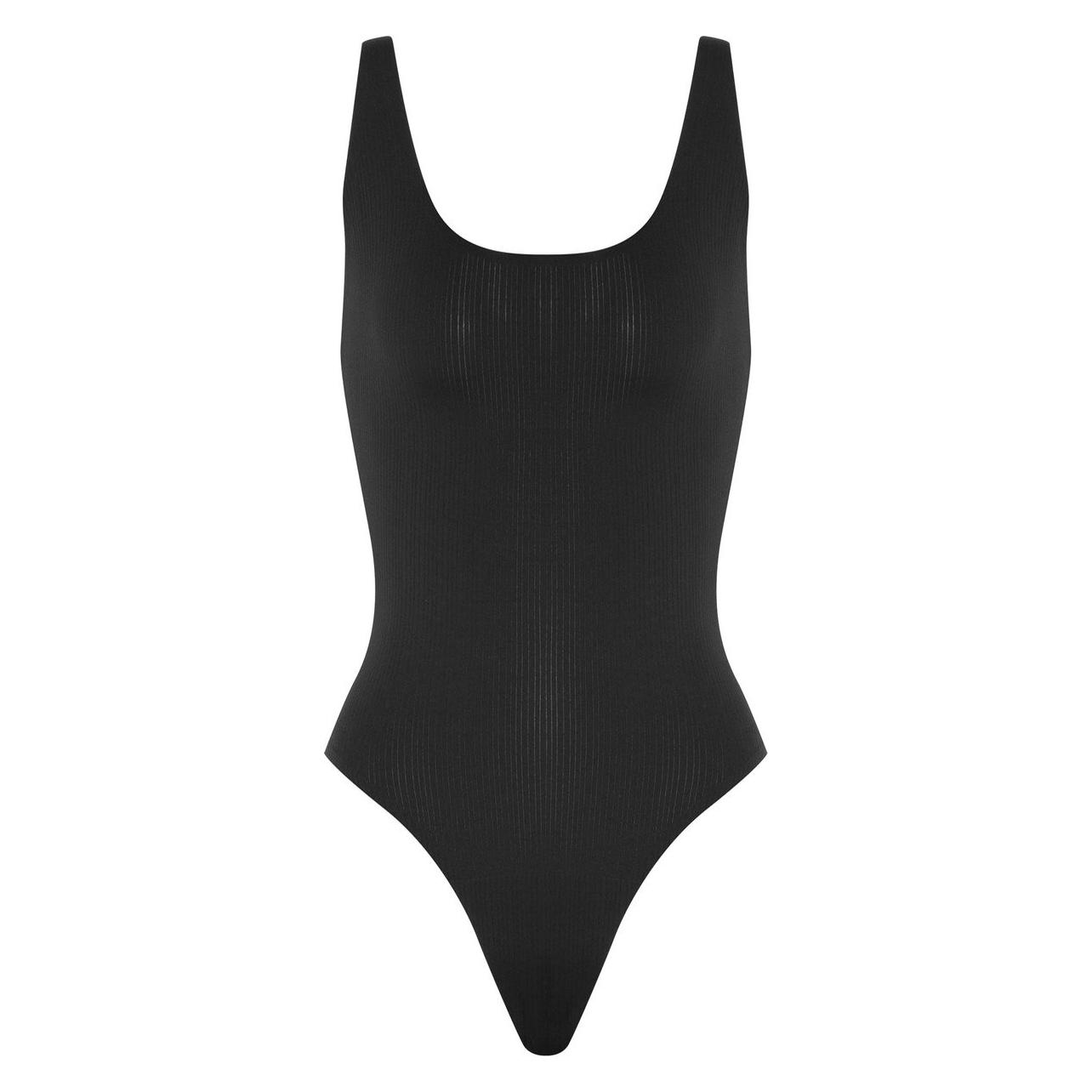 Wolford, Vrouwen, Shapewear, Beauty Cotton Bodysuit, Zwart, (Xl)