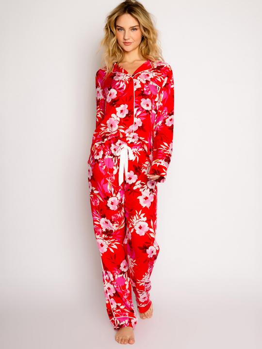 Actual product image Pj Salvage Pyjama bottom red (S)
