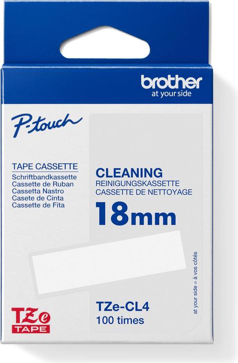 Produktbild Brother TZE-CL4 Reinigungskassette (1.80 cm, Schwarz)