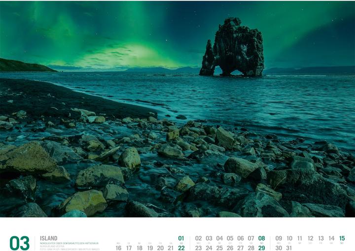 Immagine prodotto Island - Unterwegs zwischen Gletschern und Geysiren Kalender 2026 (Speciale)
