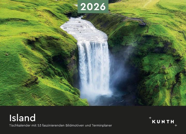 Produktbild Island - Tischkalender 2026