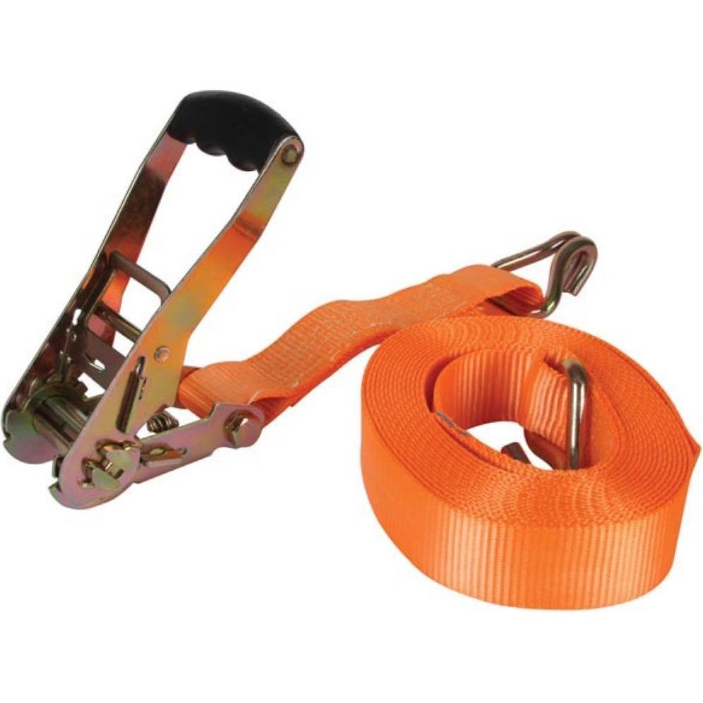 Perel, Spanngurt + Ladungssicherung, SPANNGURT MIT RATSCHE - STRAPAZIERFÄHIG - 4500 kg - 50 mm x 8 m