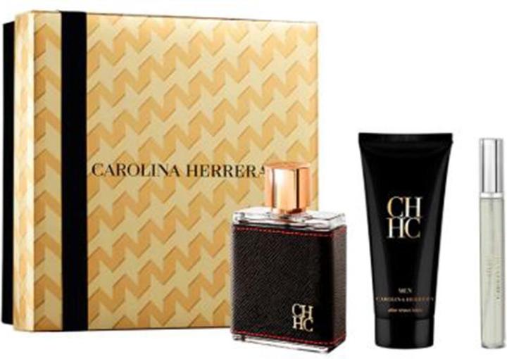 Produktbild Carolina Herrera CH MEN SET (ET 100 vp + ET 10 vp + AFTER SHAVE BALM 100 ml) (Parfum Set)