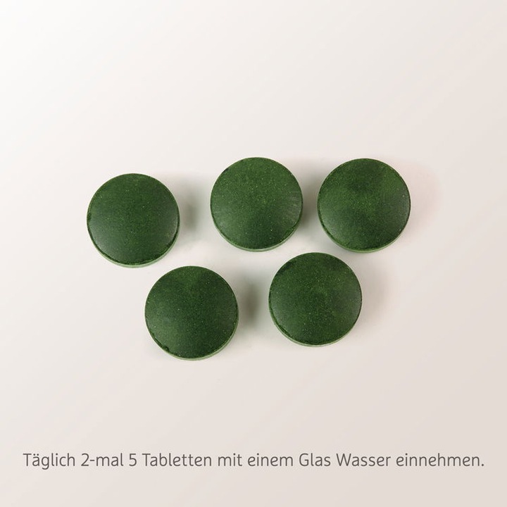 Image du produit Effective Nature Spiruline biologique (420 pièce(s), Cachets, 210 g)