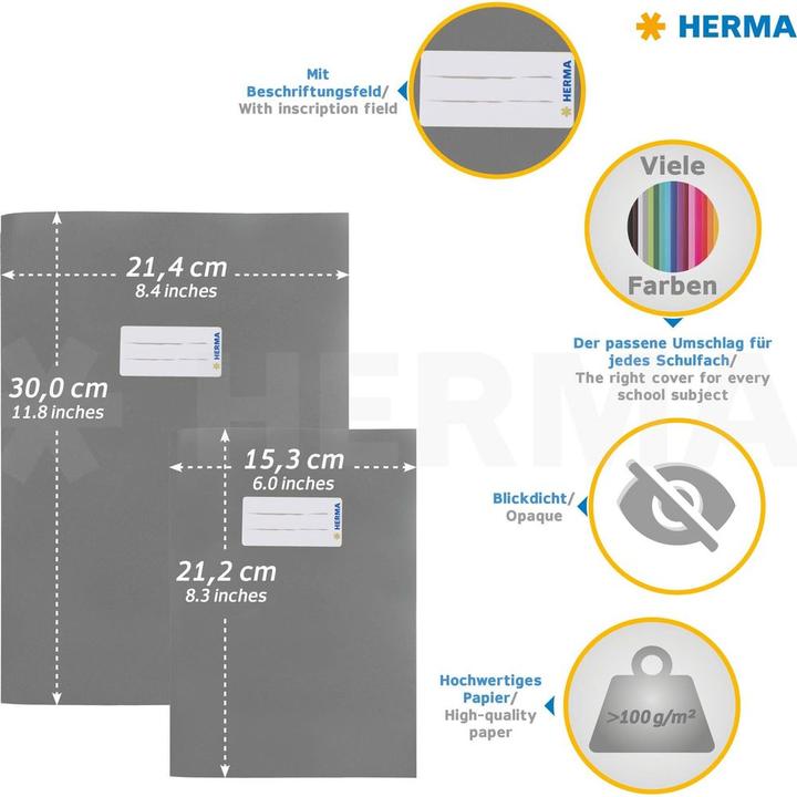 Produktbild HERMA Heftschoner A4 Papier (A4, Kein Einband)