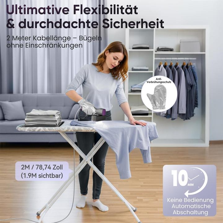 Produktbild Viwave 2-in-1 Steamer mit Trocken- & Dampfmodus (1200 W, 22 g/min)