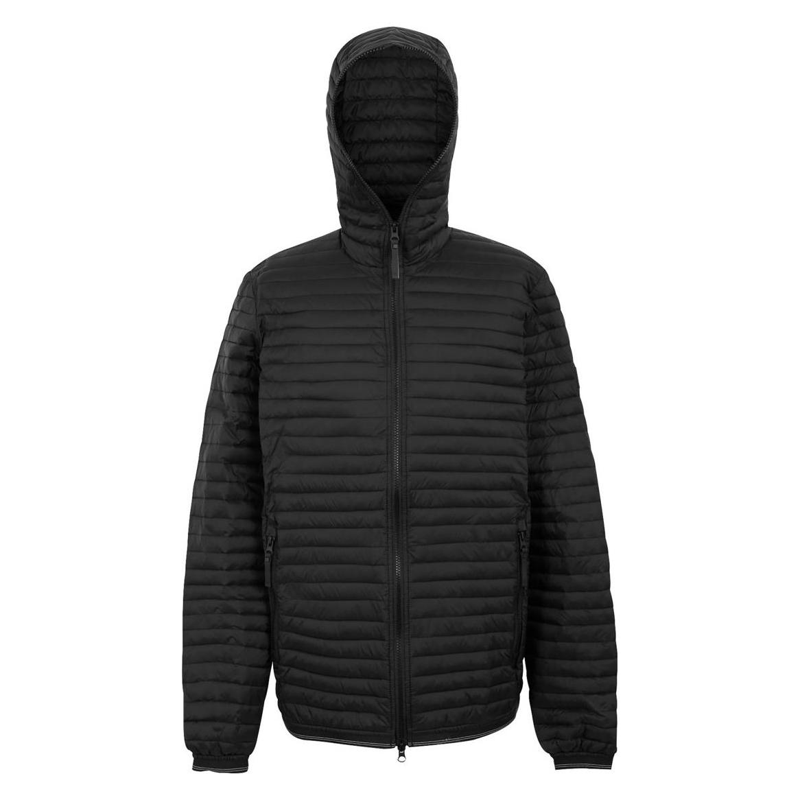 Regatta, Herren, Winterjacken, Rigain - 66439, Schwarz, (48)