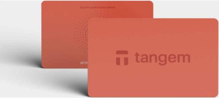 Image du produit Tangem 2.0 - Jeu de 3 cartes - Vivid (Bitcoin, Autrui)
