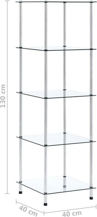 Immagine prodotto vidaXL Regal (40 x 40 x 130 cm)