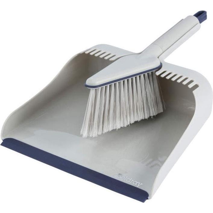 Beldray LA032760PEU7 Deep Clean Dustpan & Brush Set, Utensili pulizia, Grigio