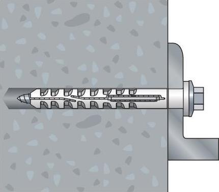 Actual product image Celo Multifunctional frame anchor MFR SB 8-100 TX countersunk collar with Torx screw (50 pcs.)