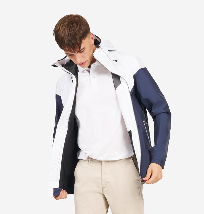 Produktbild Tribord Men’s sailing waterproof jacket - Sailing 100 navy white (M)