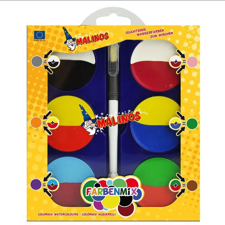 Actual product image Malinos 300013 Craft & hobby paint Watercolour paint 7 piece(s)