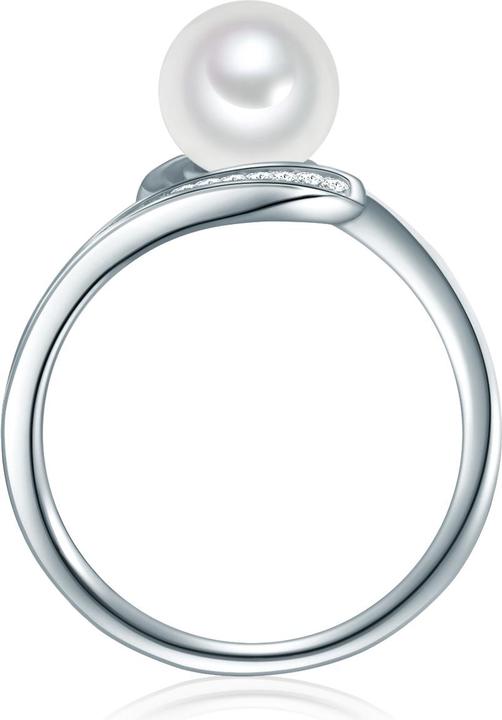 Image du produit Valero Pearls Femme argent sterling zirconium perle d'eau douce de culture argent - 32332 (58, Argent 925)