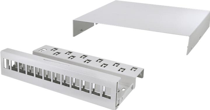 Produktbild LogiLink NP0094 Netzwerkanschlussdose (CAT8.1, 0.11 m)