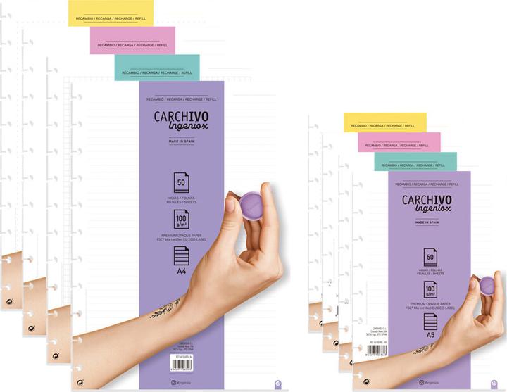 Actual product image Carchivo 66105205 (150 x 210 mm, Plain)