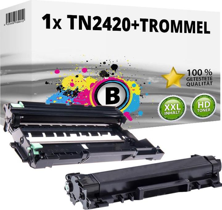 Produktbild Druckfuxx Toner + Trommel XXL kompatibel Brother HL-L2310D L2375DW L2710DN L2710