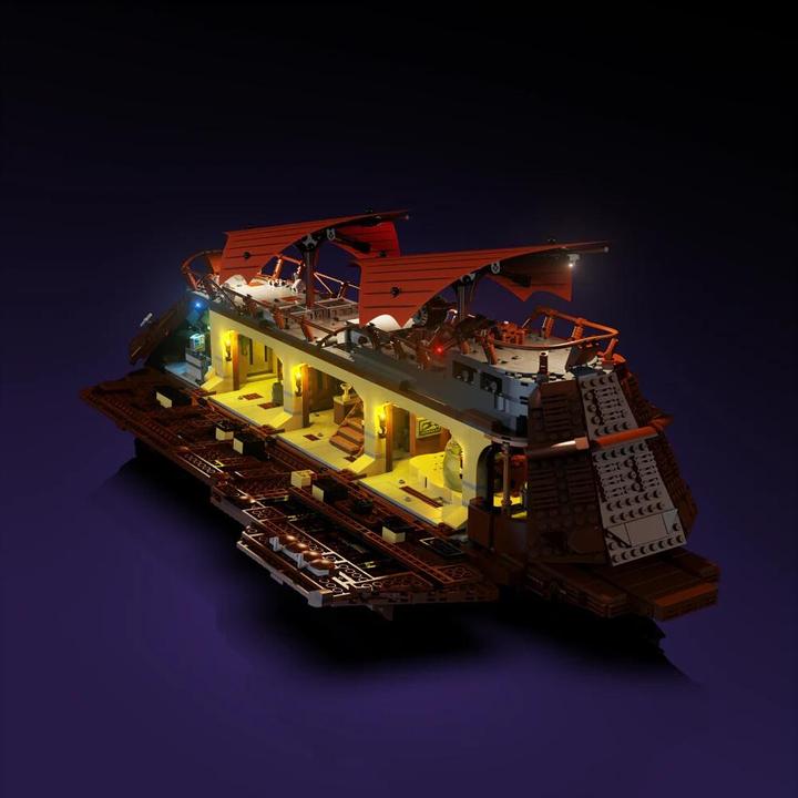 Produktbild Light my bricks LMB 2.0 LED Licht Set für LEGO® 75397 Star Wars - Jabbas Segelbarke