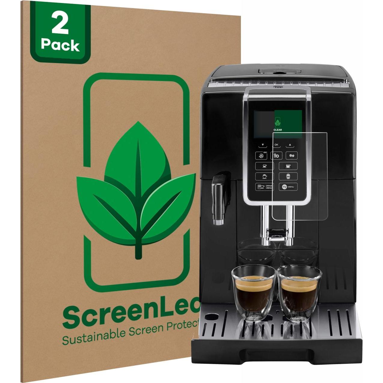 ScreenLeaf Schutzfolie nachhaltiger Displayschutz Displayschutzfolie Folie Klar Transparent, Zubehör Kaffeemaschinen, Tr...