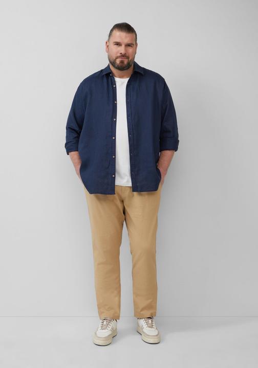 Produktbild S.Oliver Hemd Regular Fit: Langarmhemd aus Leinen (5XL)