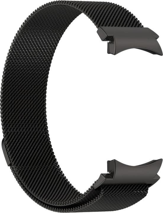 Actual product image EKO Watch strap Milanese type black (22 mm, Stainless steel)