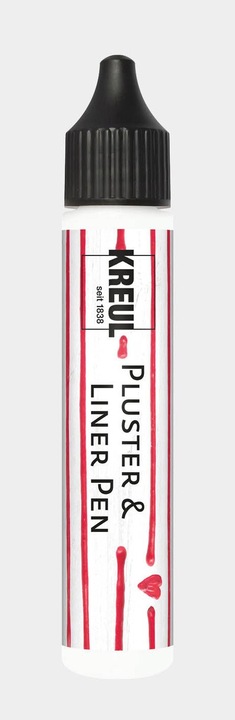 Produktbild Kreul Pluster & LinerPen, 29 ml (Weiss, 29 ml)