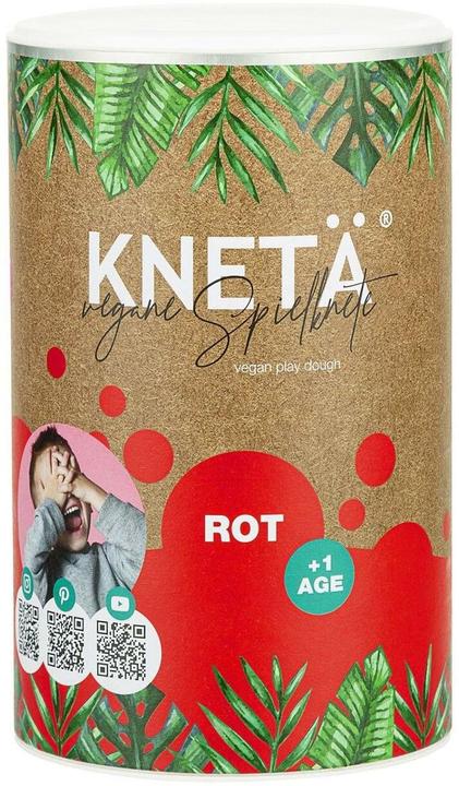 Produktbild Knetä XXL Papierdose 1kg rot
